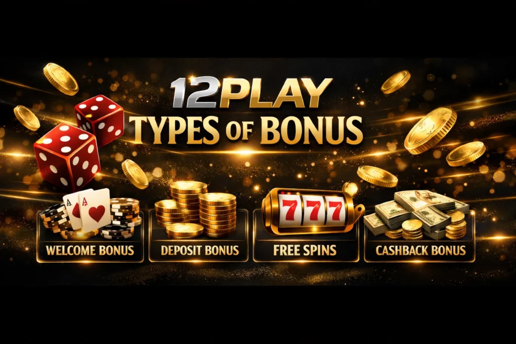 12play types of bonuses